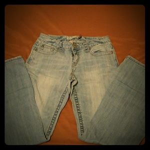 AEROPOSTALE HAILEY SKINNY FLARE JEANS